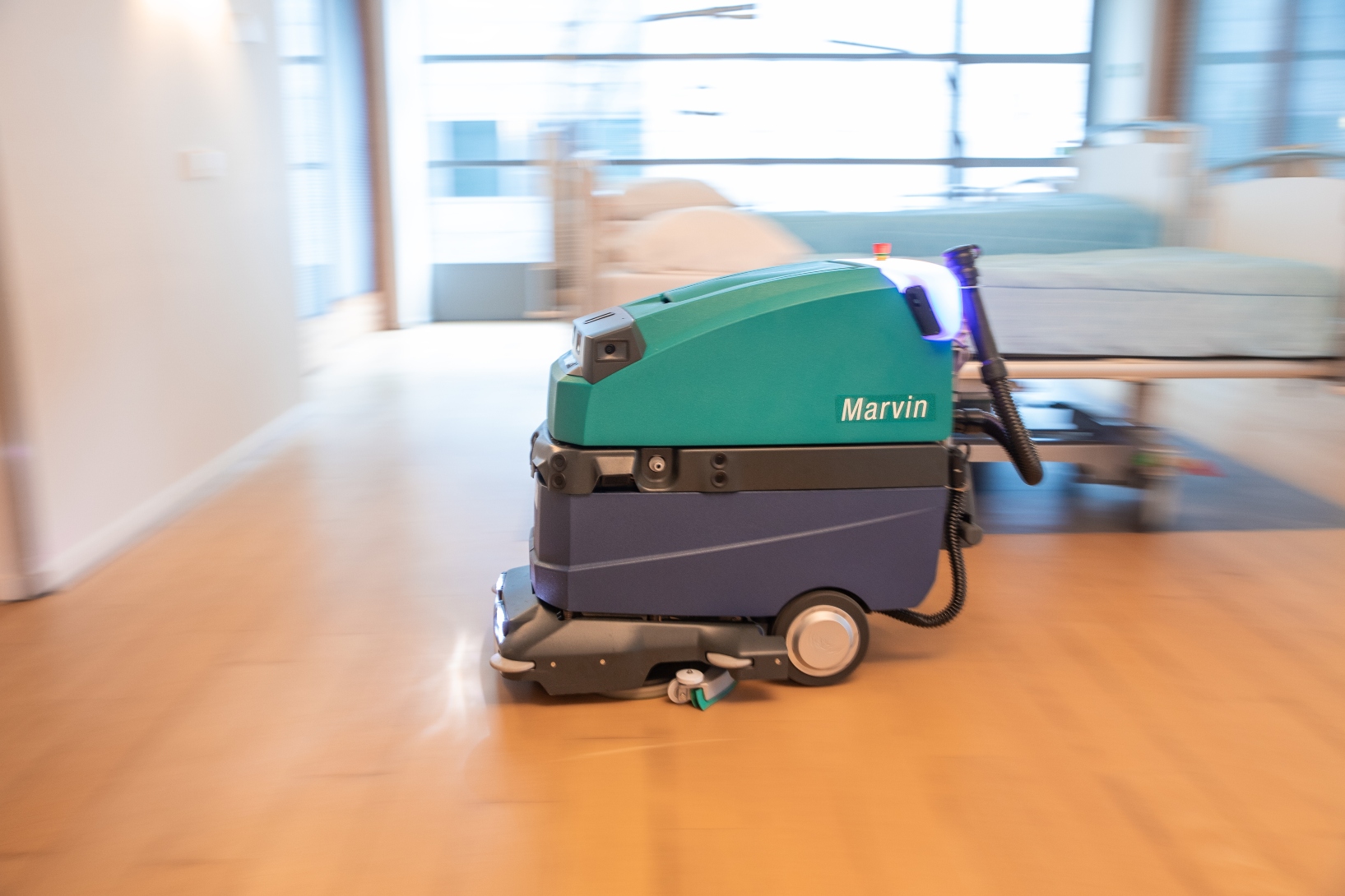 Wetrok marvin in ziekenhuis