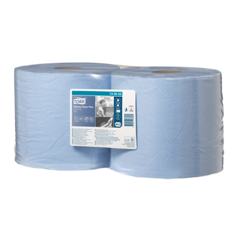 Tork Advanced Wiper 420 Comb Roll Blue Performance (W1) photo du produit Front View L