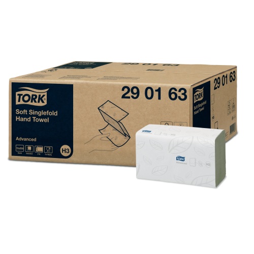 Tork Advanced Hand Towel Zigzag Fold (H3) photo du produit Front View L