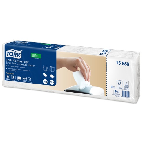 Tork xpressnap Extra Soft White Napkin (N4) photo du produit Image2 L