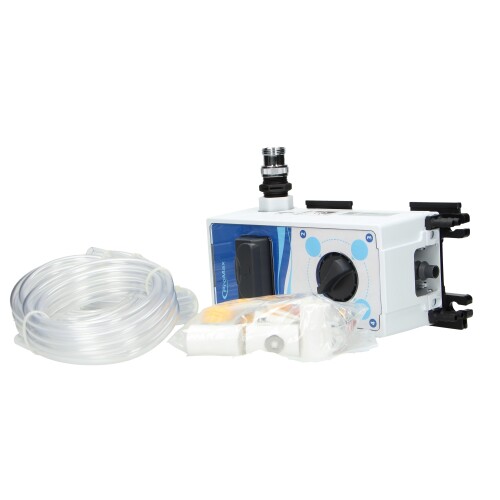 Promax syst&egrave;me de dosage 4 produits avec bouton, pour 4 l/min photo du produit Front View L