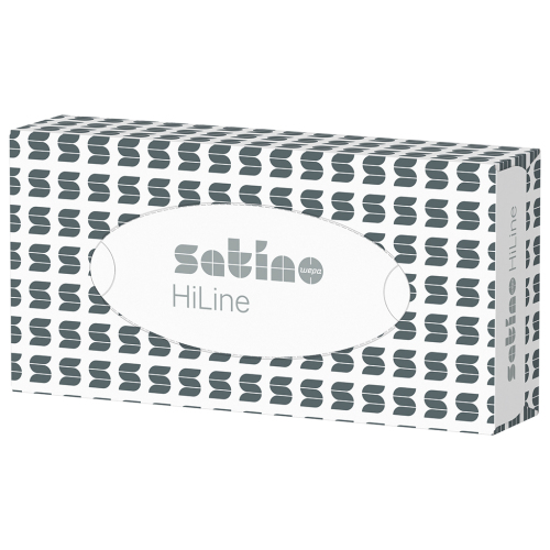 Satino HiLine mouchoirs 2 plis - blanc photo du produit Image3 L