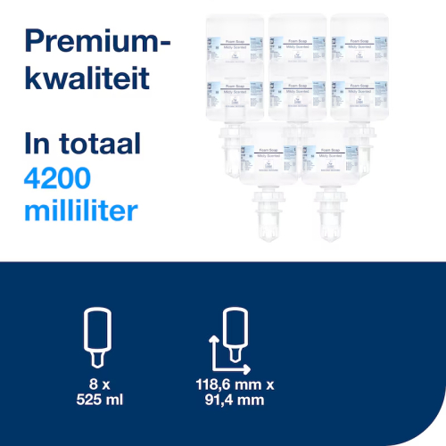 Tork Mini savon mousse pour les mains l&eacute;g&egrave;rement parfum&eacute; S5 photo du produit Image2 L