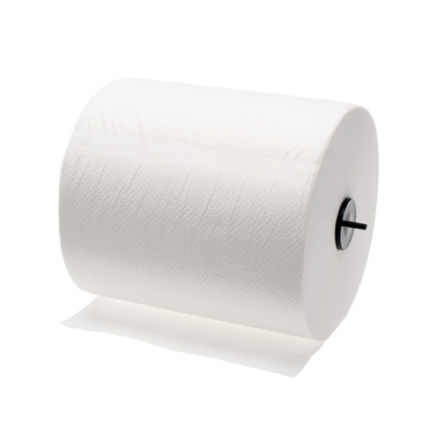 Rouleau d'essuie-mains Matic neutre, 2 plis, blanc photo du produit Front View L