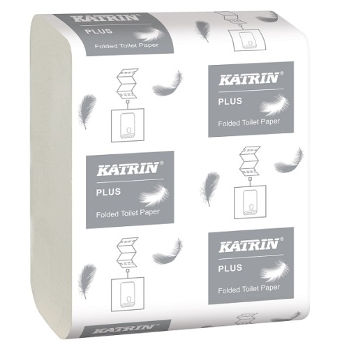 Katrin papier toilette pli&eacute; 2 plis - blanc photo du produit Front View L