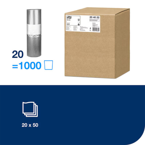 Tork sac poubelle transparent pour Tork Bin Liner Mini 20 l (B2) photo du produit Image2 L