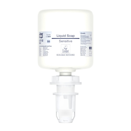 Tork Sensitive Mini Liquid Soap (S5 EU ECO) 8 x 525ml photo du produit Front View L