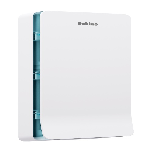 Satino Hyginity Distributeur pour essuie-mains pliés XL (PT3) blanc photo du produit Front View L