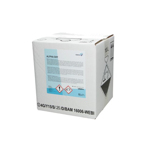 Alpha Oxy Bag-in-box (BIB) 10l photo du produit Front View L