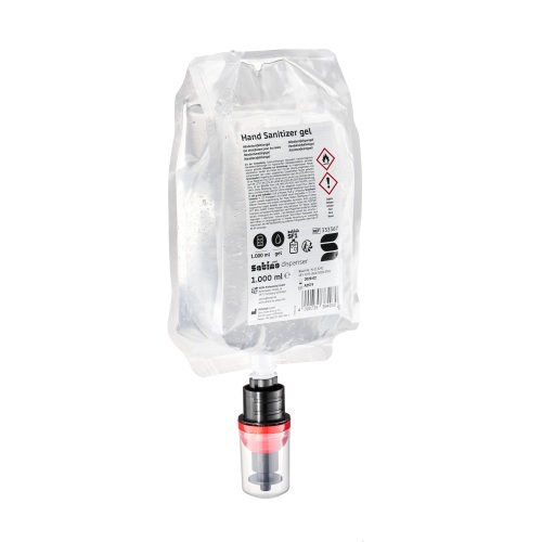 Satino gel d&eacute;sinfectant 6 x 1.000 ml (SF1) photo du produit Front View L