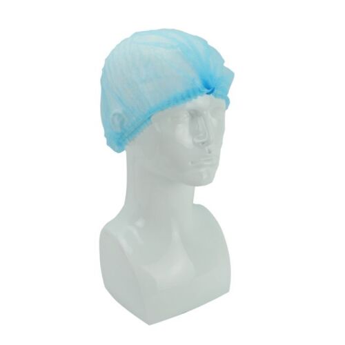 PP Non Woven Baretten, blauw, pak &agrave; 100 stuks photo du produit Front View L