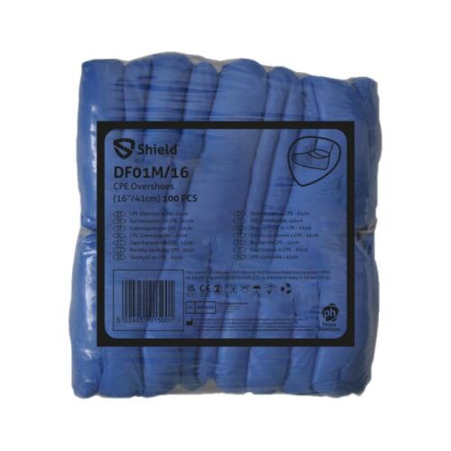 PP Non Woven Baretten, blauw, pak &agrave; 100 stuks photo du produit Image2 L