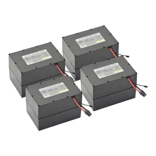 Set de batteries lithium‑ion 25,6 V / 197,6 Ah – Drivematic Delight photo du produit Front View L