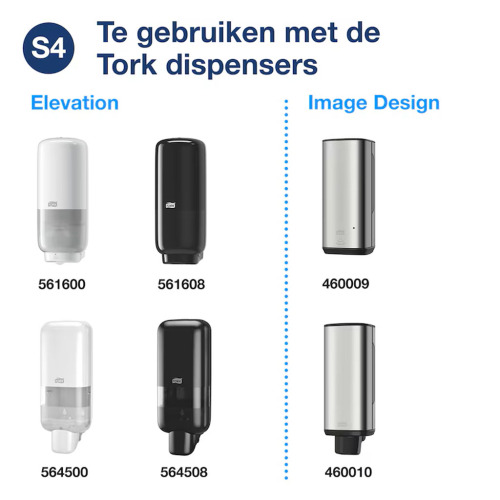 Tork Gel hydroalcoolique extra désinfectant pour les mains S4 photo du produit Image3 L