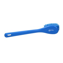 Brosse vaisselle synt&eacute;tique bleue 300x50x25 mm photo du produit