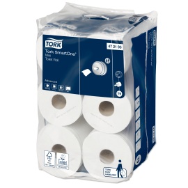 Tork Advanced Papier toilette SmartOne&reg; Mini Rouleau (T9) photo du produit