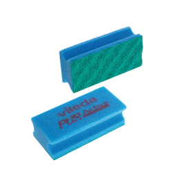 Vileda PurActive &eacute;ponge &agrave; r&eacute;curer bleue photo du produit