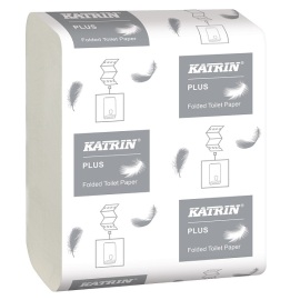 Katrin papier toilette pli&eacute; 2 plis - blanc photo du produit