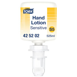 Tork Lotion hydratante pour les Mains Peaux sensibles Mini (S5), 8 x 525 ml photo du produit
