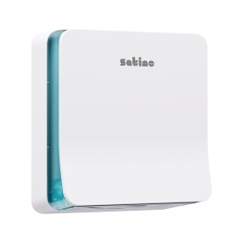 Satino Hyginity Distributeur pour essuie-mains pliés Interfold S (PT2) blanc photo du produit