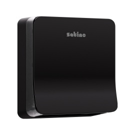 Satino Hyginity Distributeur pour essuie-mains pliés Interfold S (PT2) noir photo du produit