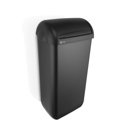 Poubelle hygi&eacute;nique &ndash; 23 litres &ndash; noire photo du produit