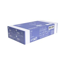 Gant jetable Safedon en nitrile, non poudr&eacute;, taille S, bleu, Twin-pack, bo&icirc;te de 200 pi&egrave;ces photo du produit