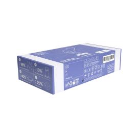 Gant jetable Safedon en nitrile, non poudr&eacute;, taille L, bleu, Twin-pack, bo&icirc;te de 200 pi&egrave;ces photo du produit