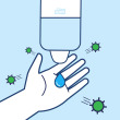 Tork Gel hydroalcoolique Mains Extra Mini S5 photo du produit Image3 S