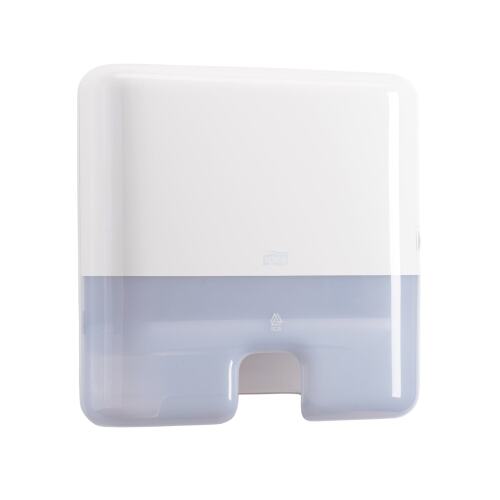 Tork Xpress&reg; Mini Multifold Handdoek Dispenser White (H2) product foto Front View L