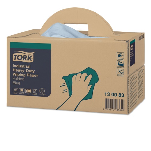 Tork Wiper bleu (W7) product foto Front View L