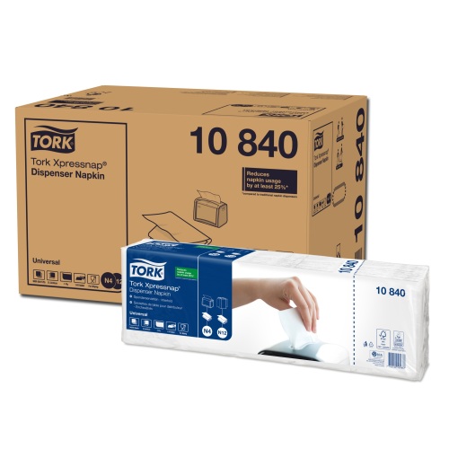 Tork Xpressnap&reg; napkins voor dispenser Interfold (N4) product foto Front View L