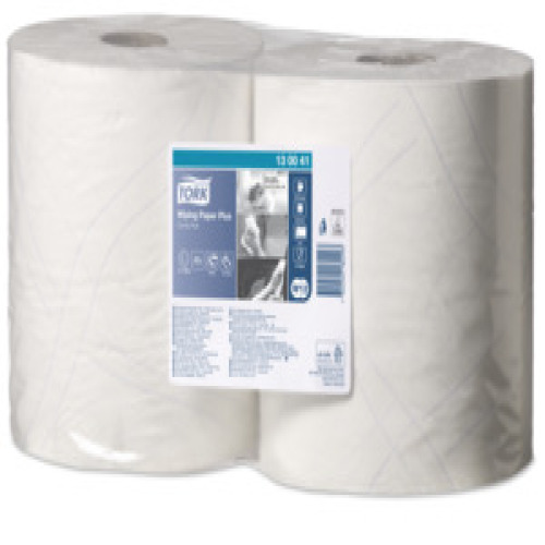 Tork Advanced Wiper 420 Combi Roll Performance klein (W1/W2) product foto Front View L