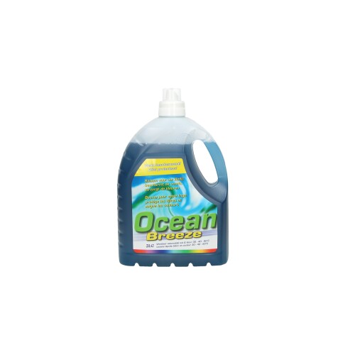 Ocean Breeze vloeibaar wasmiddel 4 x 3 l product foto Front View L