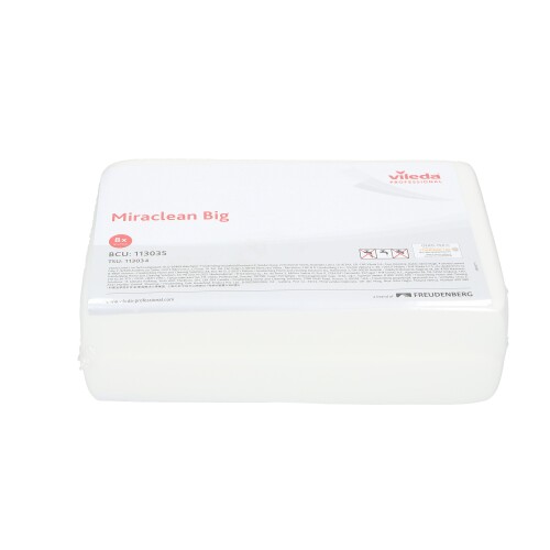 Miraclean Big. Pak &agrave; 8 stuks. product foto Front View L
