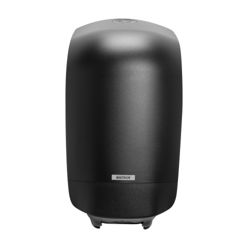 Katrin dispenser Centerfeed Roll S zwart product foto Front View L