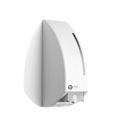 BlackSatino Zeepdispenser voor 750 ml cartridge - wit product foto Front View L