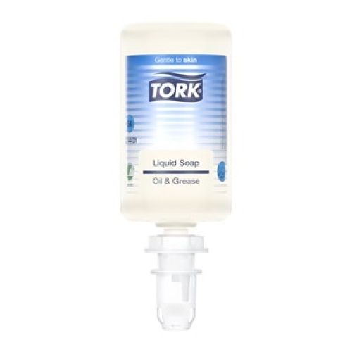 Tork Oil & Grease Liquid Soap (S4) 6 x 1l product foto Front View L