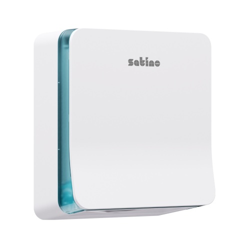 Satino Hyginity  Handdoekdispenser S (PT3) wit product foto Front View L