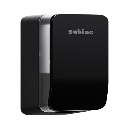 Satino Hyginity Clean&Care dispenser handmatig 1000 ml (SF1) zwart product foto Front View L