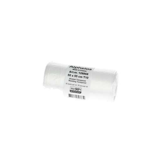 Afvalzak Recy 50 x 55 cm T10 transparant product foto Front View L