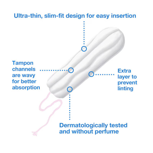 Libresse Tampons Discreet Normaal, Tork dispenser vulling (P3) product foto Image2 L