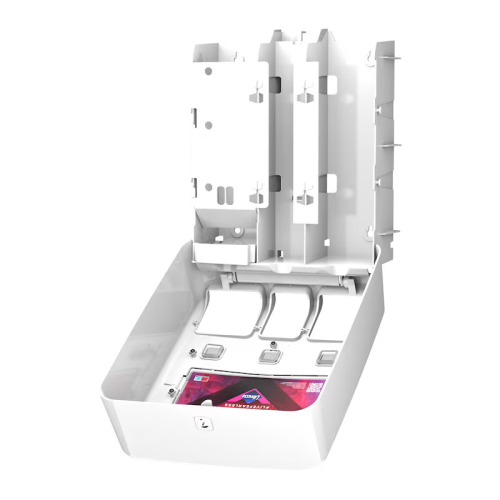 Tork Dispenser voor Menstruatieproducten, wit product foto Image3 L