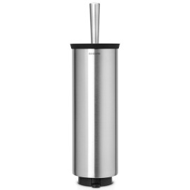 RVS toiletborstel met houder product foto