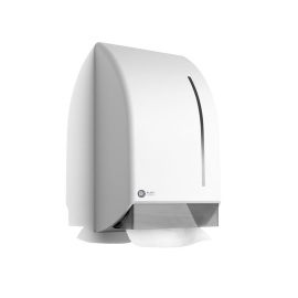 BlackSatino Handdoekdispenser - wit product foto