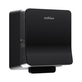 Satino Hyginity Handdoekroldispenser Autocut (SYS1) zwart product foto