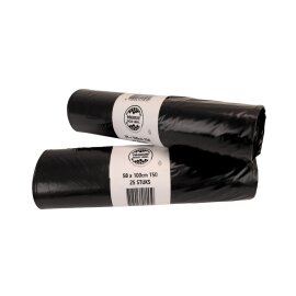 Afvalzak recy 58x100 cm T50 grijs product foto