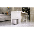 Pedaalemmer 30L inclusief plastic binnenemmer, RVS product foto Image3 S