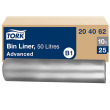 Tork Bin Liner B1 50l transp. 80prc.recy product foto