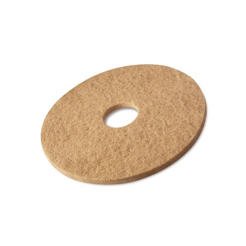 Poly-pad geel 17", 430 x 22 mm Monomatic LS, I en DS, Scrubo E/B, iMatic Vive&reg; en Drivematic Delarge product foto Front View L